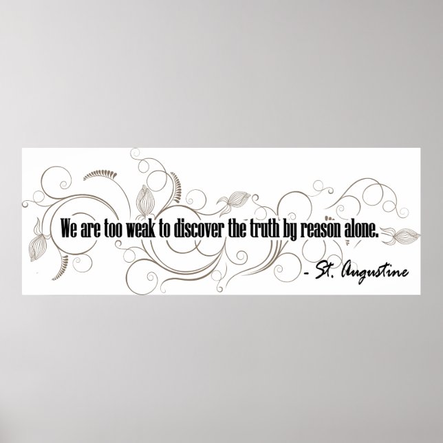 Póster Rua. Augustine (Frente)