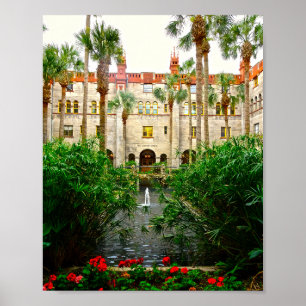 Poster Rua Augustine Florida Lightner Museum Imintable Ar