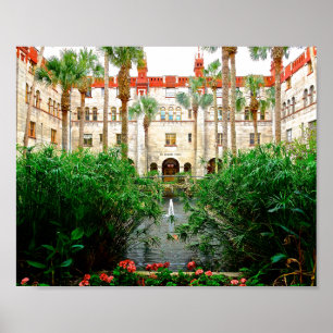 Poster Rua Augustine Florida Lightner Museum Imintable Ar