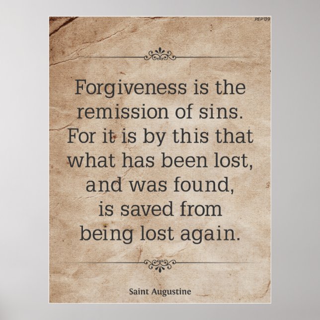 Póster Rua. Augustine nº 2 (Frente)