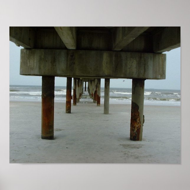 Póster Rua. Augustine Pier (Frente)