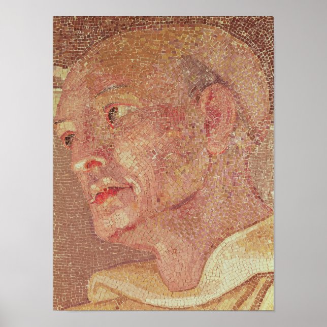 Poster Rua, Bernard de Clairvaux de Crypt Rua. (Frente)