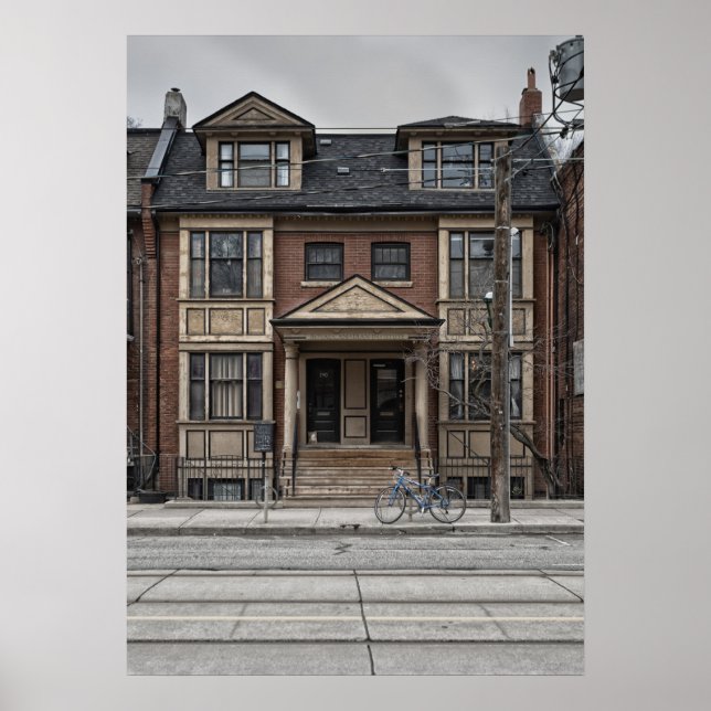 Poster Rua Carlton Nº 5 Versão Colorida (Frente)