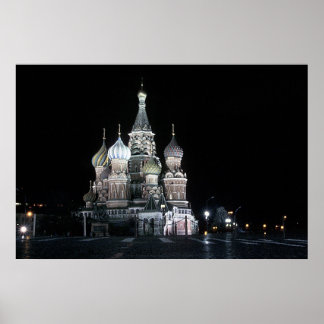 Póster Rua. Catedral de Basils