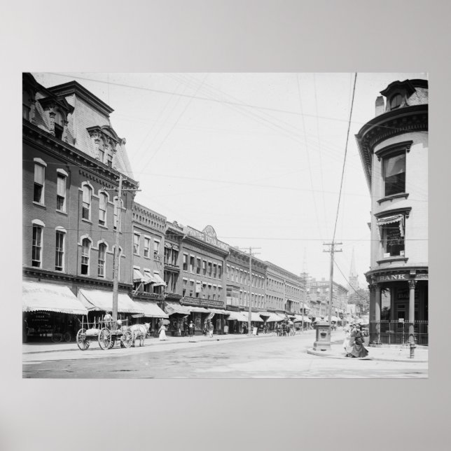 Póster Rua Central (Frente)