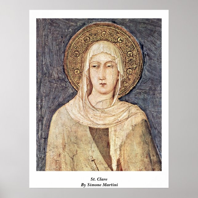 Poster Rua. Clare Por Simone Martini (Frente)