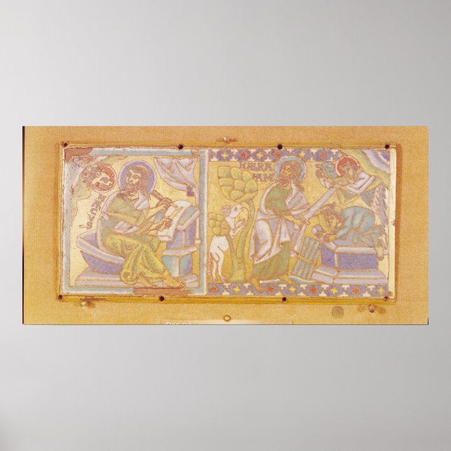 Poster Rua com representação simples. Marca (Frente)