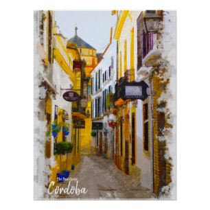 Póster Rua Cordoba - Cartão-postal de Espanha