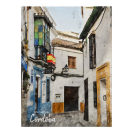 Póster Rua Cordoba - Espanha
