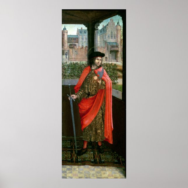 Póster Rua. Crispin, século XVI (Frente)