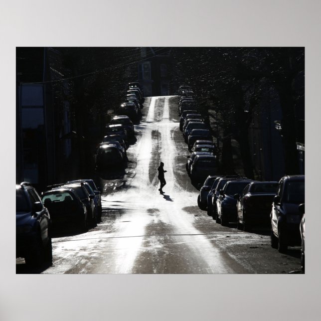 Poster rua da cidade (Frente)