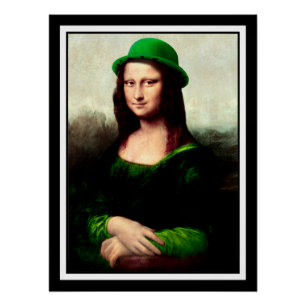 Póster Rua da Mona Lisa, dia de Patrick
