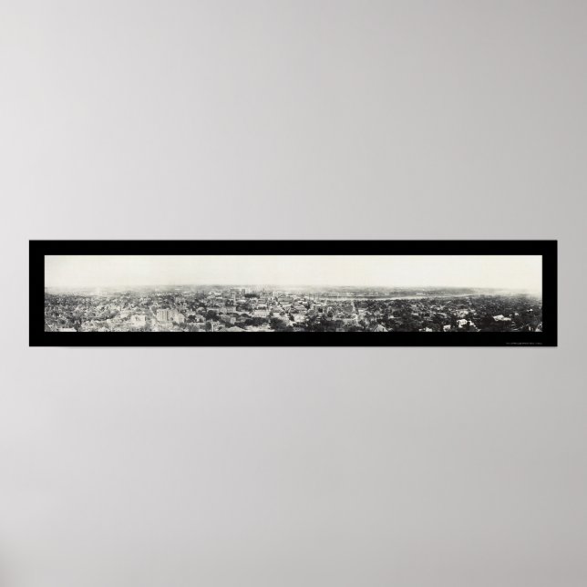 Póster Rua de Birdseye Paul MN Foto 1915 (Frente)