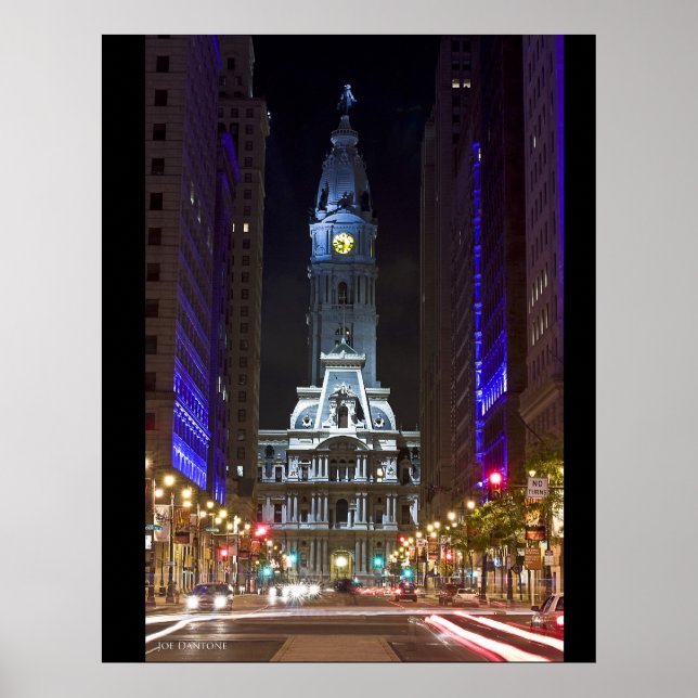 Póster Rua de cor noturna (Frente)