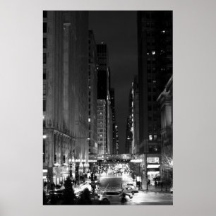 Póster Rua de Washington - Chicago, IL
