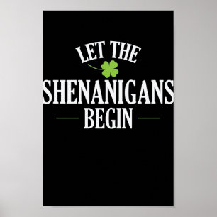 Poster Rua, Dia dos Patricks, Que Comecem Os Shenanigans