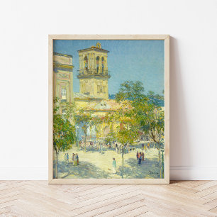 Poster Rua do Capitão Excelente Childe Hassam