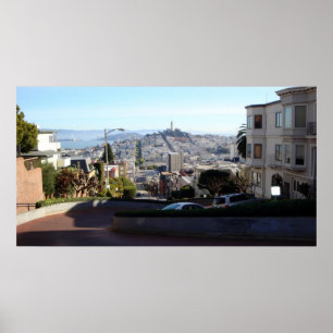 Poster Rua do Lombard panorâmico