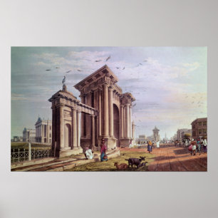 Póster Rua do tribunal, Calcutá