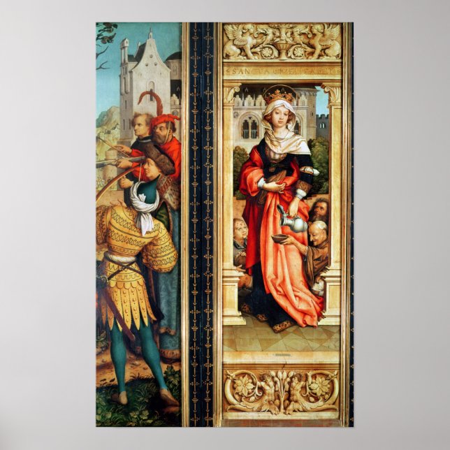 Poster Rua. Elizabeth da Hungria (Frente)