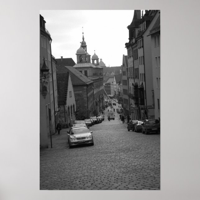 Póster rua em babenburg (Frente)