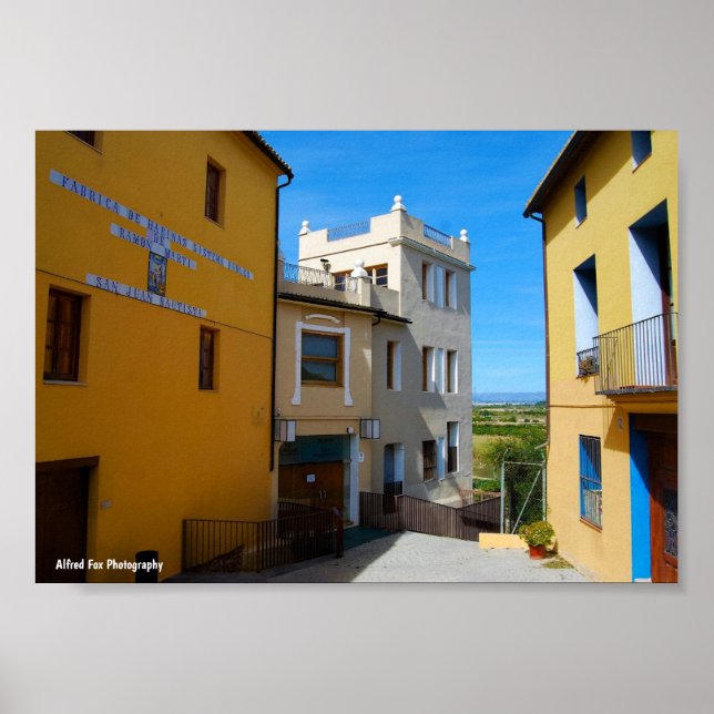 Poster Rua em Riba-roja de Túria (Frente)