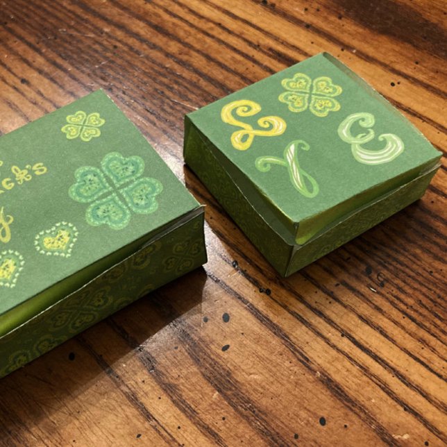 Poster Rua Feliz, Padrões de caixa doce do dia de Patrick (Criador carregado)