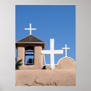 Póster Rua. Francisco da Igreja Assisi cruza
