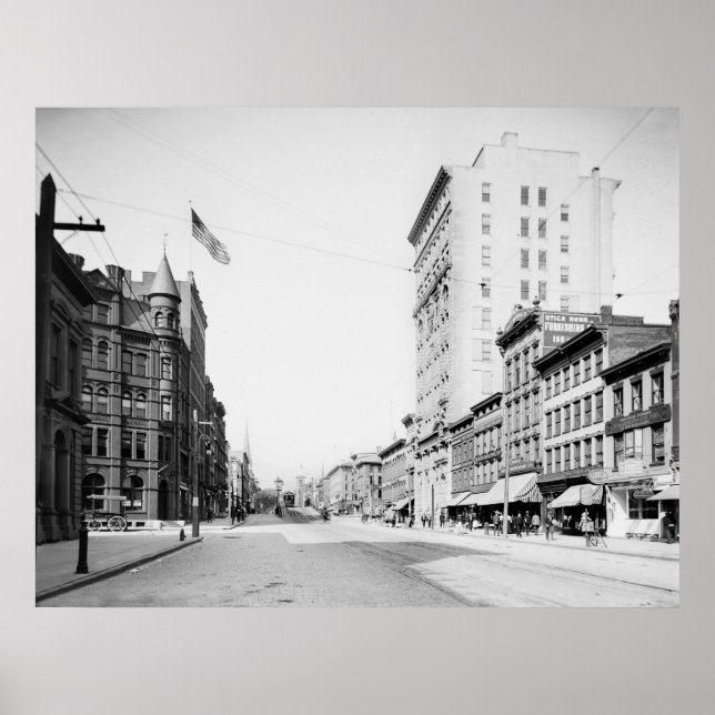 Póster Rua Genesee: 1905 (Frente)
