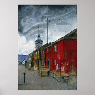 Poster Rua Harald Sohlberg em Røros