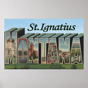 Poster Rua Ignatius, Montana