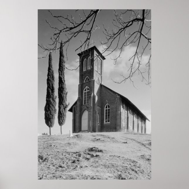 Póster Rua, Igreja de Anne (Frente)