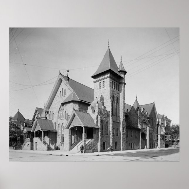 Poster Rua, Igreja de Paul (Frente)
