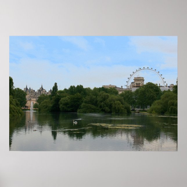 Póster Rua James Lake View (Frente)
