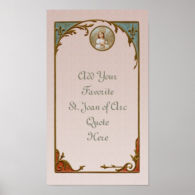 Poster Rua. Joan of Arc Burning at the Stake (BF 01) (Frente)