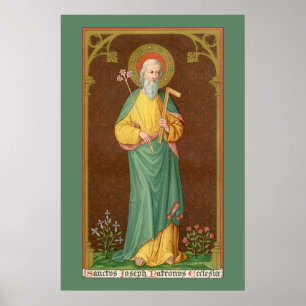 Poster Rua. Joseph, Patrão da Igreja (SAU 35)