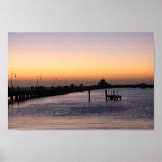 Poster Rua, Kilda Pier