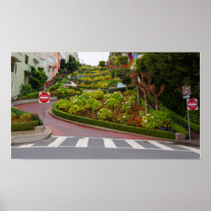 Poster Rua Lombard, rua mais movimentada