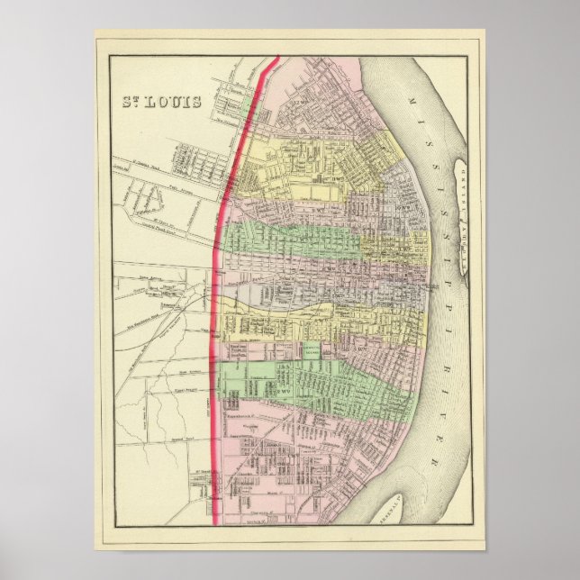 Póster Rua Louis (Frente)