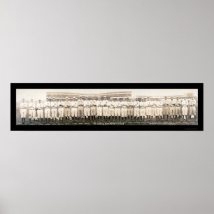 Póster Rua Louis Browns Baseball Foto 1911