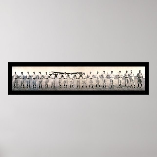 Poster Rua Louis Cardinals Foto 1909 (Frente)