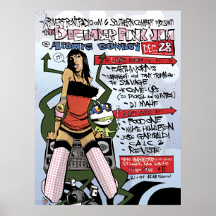 Póster Rua Louis Jam Impressão/Poster