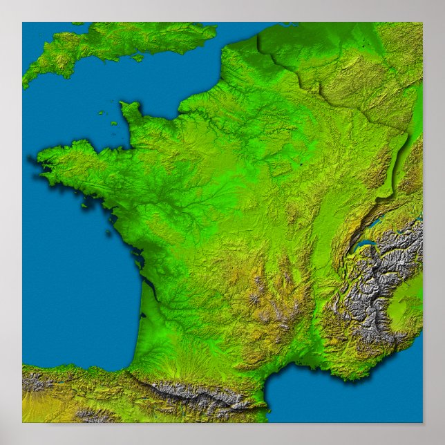 Póster Rua Louis, Missouri, EUA (Frente)