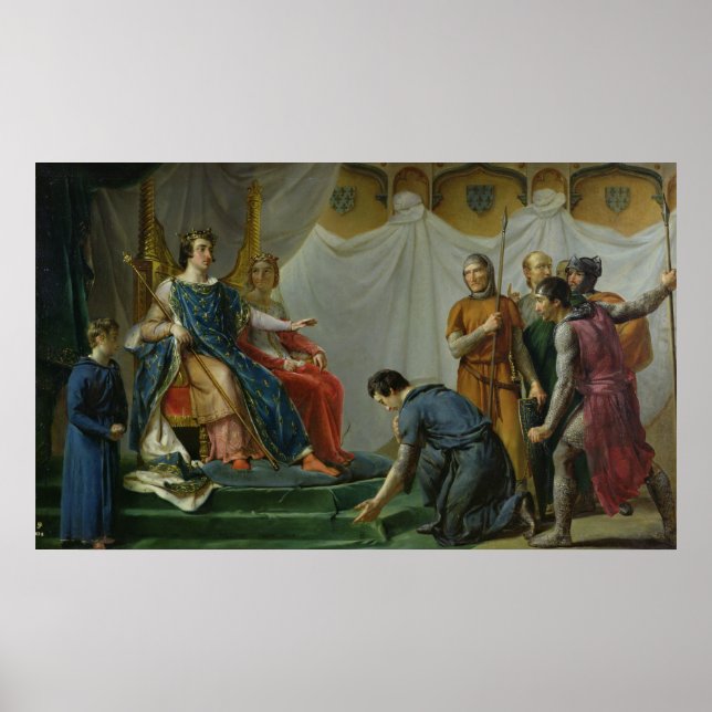 Poster Rua Louis Pardonning Mauclerc (Frente)