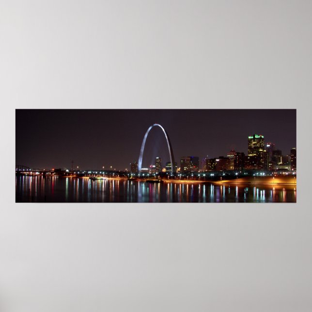 Poster Rua Louis Skyline (Frente)