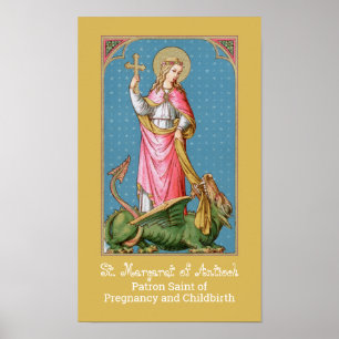 Poster Rua. Margaret de Antioch (SAU 038)