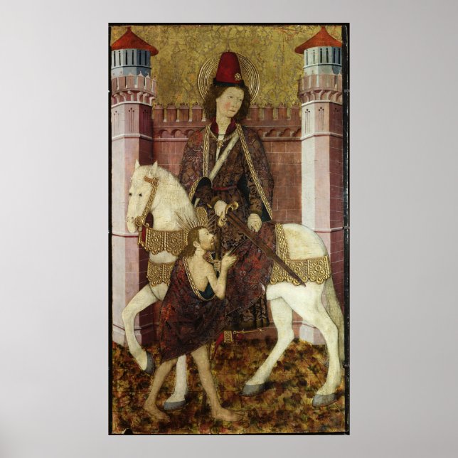 Póster Rua Martin Compartilhando sua Casaco (Frente)