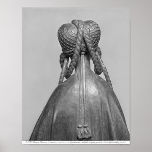 Poster Rua. Mary Magdalene, vista por trás, c.1500