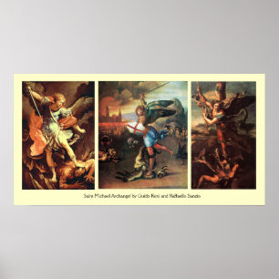 Póster Rua MICHAEL COLEÇÃO ARCHANGEL DE ARTE FINA