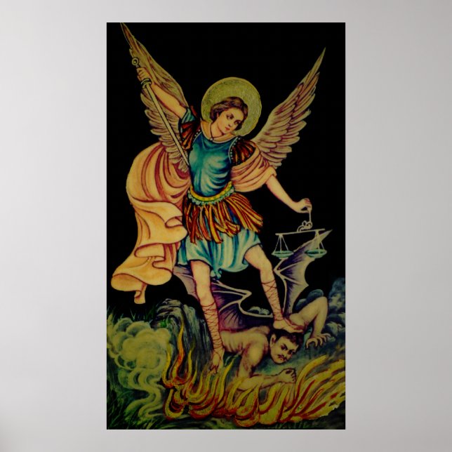 Póster Rua. Michael The ArchAngel Canvas Print (Frente)